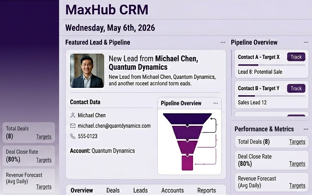 MaxHub CRM